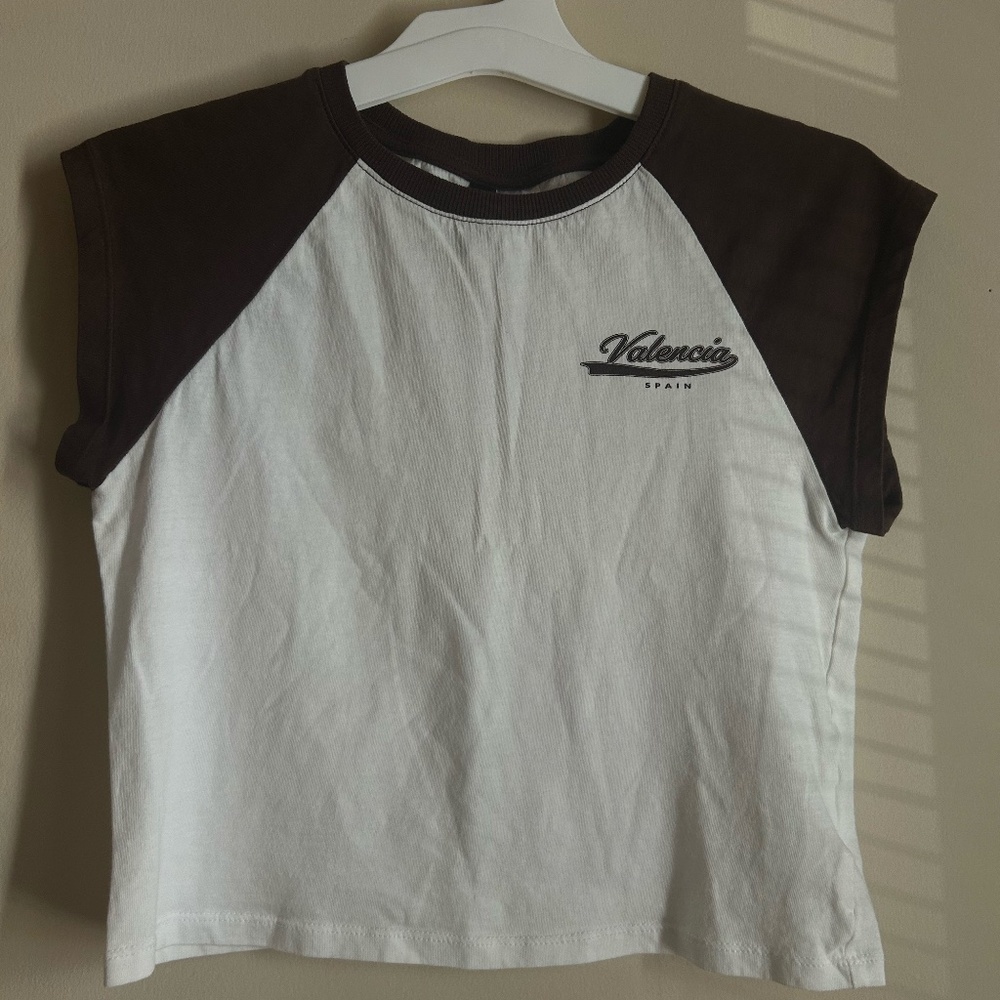 White Baby tee